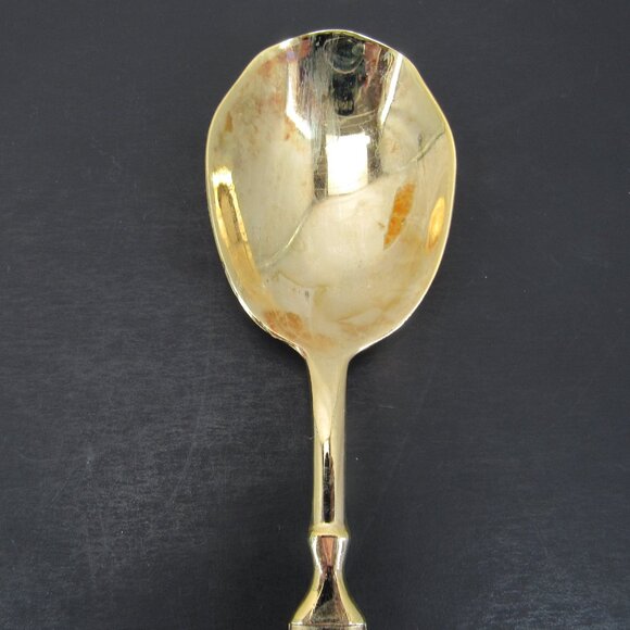 International Silver Co China Gold Plate 3 Piece Serving Ware Flowers & Scrolls - Picture 6 of 12